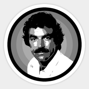 selleck 1980s tash Sticker